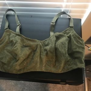Army green Lane Bryant 40DD bra